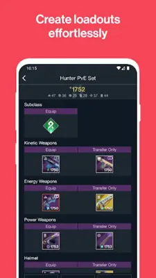 Vault Item Manager - Destiny 2 android App screenshot 3